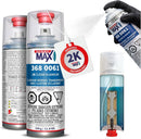SprayMax® 3680061 2K Glamour Clear Coat, 11.8 oz, High Gloss