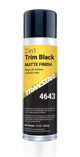 2 in 1 Trim Black Matte Finish