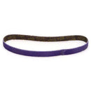 33439 File Belt, 3/8 in W x 13 in L, 60 Grit, Purple