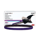 33439 File Belt, 3/8 in W x 13 in L, 60 Grit, Purple